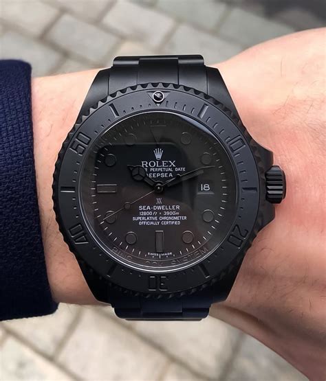 rolex black edition price